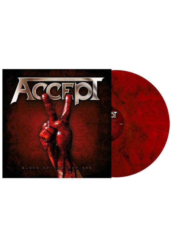 Accept - Blood Of The Nations Red, Black - Marbled 2 Vinyl Online Sale