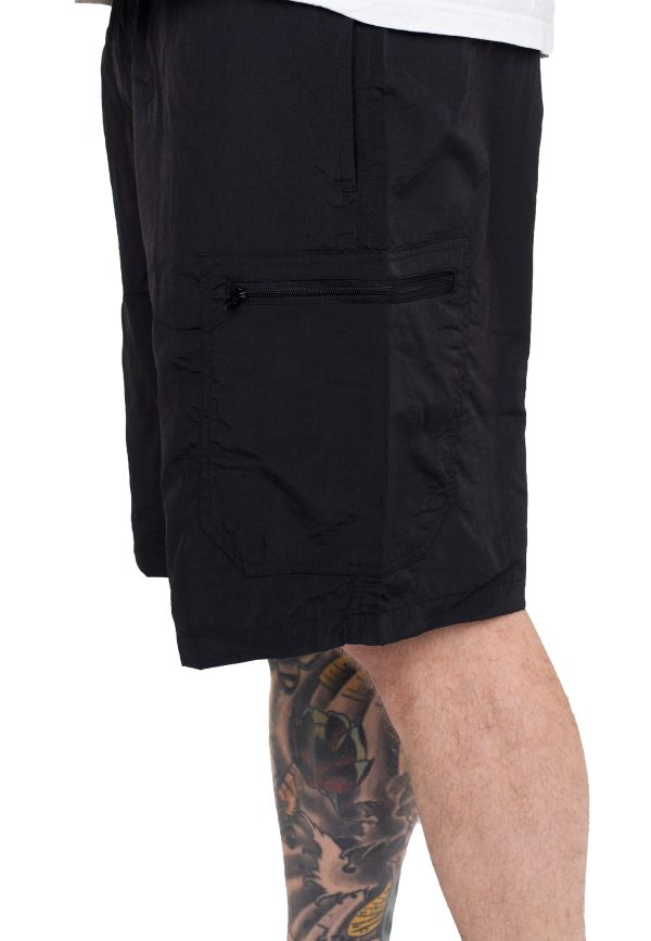 Urban Classics - Adjustable Nylon Black - Shorts Online