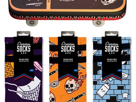 American Socks - Skateboard Socks - Giftbox Online