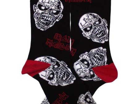 Iron Maiden - Eddie Skulls - Socks For Sale