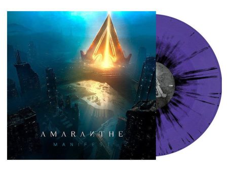 Amaranthe - Manifest Lila Black - Splattered Vinyl Online now