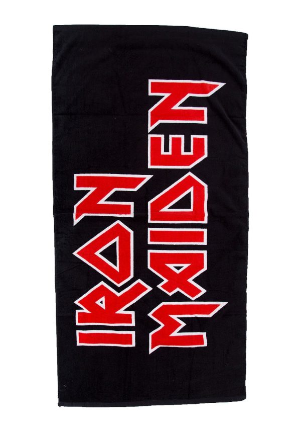 Iron Maiden - Logo - Towel Hot on Sale