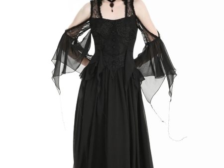 Dark In Love - Halloween Witch Off Shoulder Black - Dress Cheap