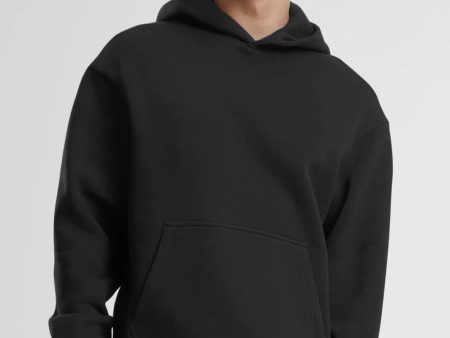 Urban Classics - Fluffy Black - Hoodie Hot on Sale