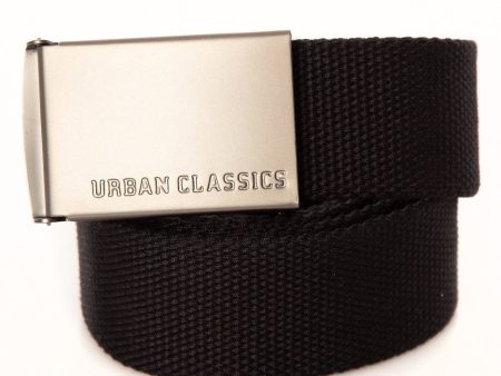 Urban Classics - Canvas Black - Belt Discount