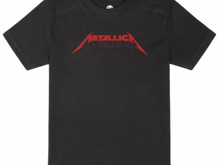 Metallica - Red Logo Kids - T-Shirt For Sale