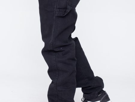 Dickies - DC Carpenter Stone Washed Black - Pants Online Sale