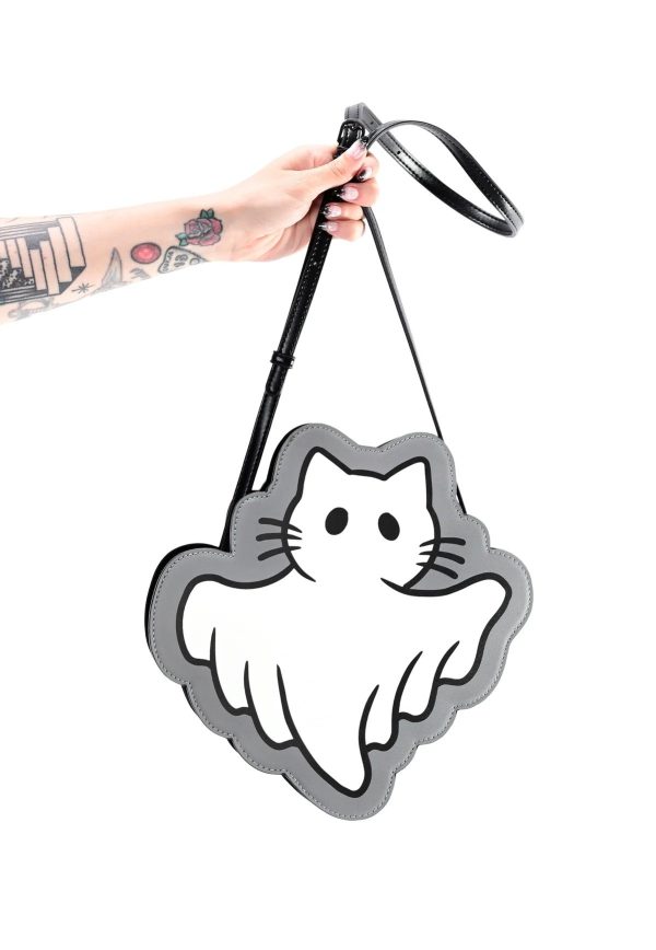 Foxblood - Ghostcat Crossbody White Black - Bag Supply