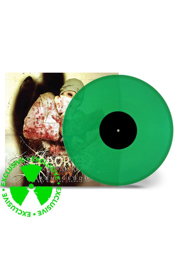 Aborted - Goremaggedon Transparent Green - Colored Vinyl Hot on Sale