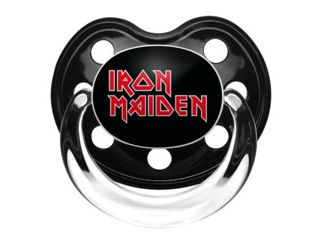 Iron Maiden - Logo - Baby Pacifier Online