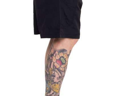 Urban Classics - Adjustable Nylon Black - Shorts Online