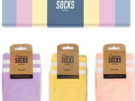 American Socks - Cotton Candy Socks - Giftbox Online now