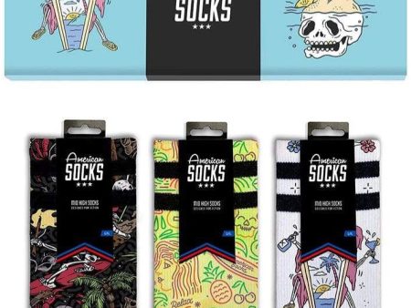 American Socks - Aloha Socks - Giftbox For Cheap