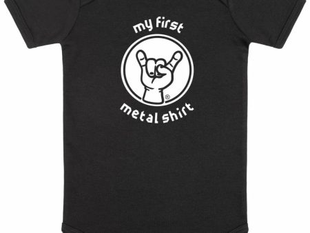 Metal Kids - My First Metal Shirt Babygrow - Bodysuit Online