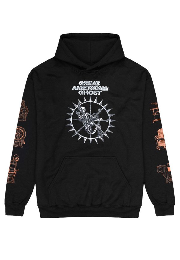 Great American Ghost - Torture World Globe - Hoodie on Sale