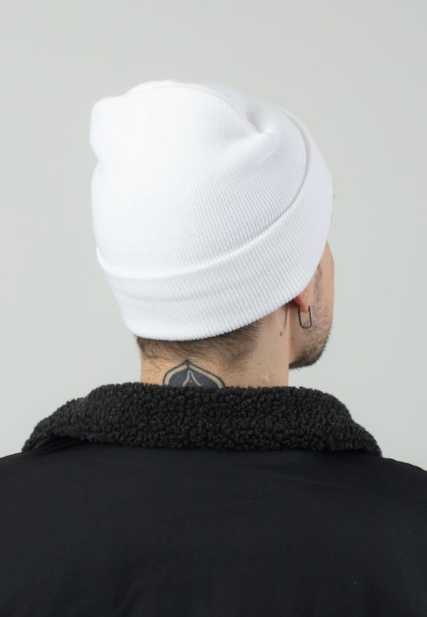 Thrown - Thrown Logo Embroidery White - Beanie Sale