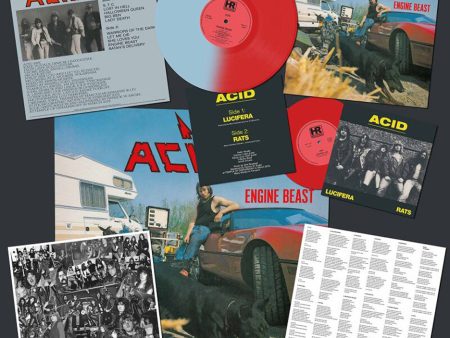 Acid - Engine Beast Red Blue - Colored Vinyl +  7 Inch Online