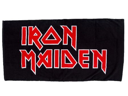 Iron Maiden - Logo - Towel Hot on Sale