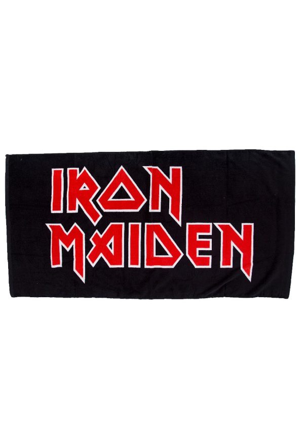 Iron Maiden - Logo - Towel Hot on Sale