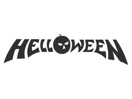 Helloween - Classic Logo Black - Sticker Cheap