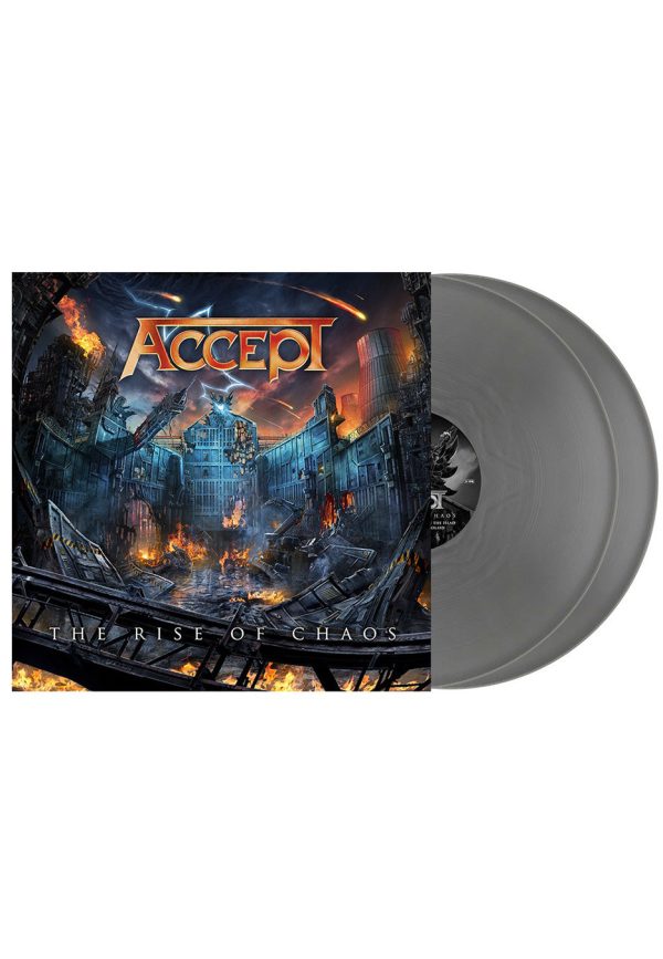 Accept - The Rise Of Chaos Silber - Colored 2 Vinyl Online Hot Sale