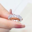 45 Stone Marquise and Round Diamond Gold Band | 1.104 ct Online now