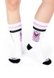 American Socks - F*ck Humans Mid High White - Socks Online