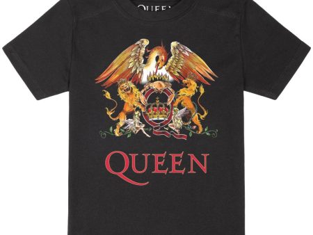 Queen - Crest Kids - T-Shirt Hot on Sale