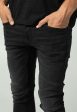 Only & Sons - Warp Skinny Jogg Washed Black - Jeans Online now