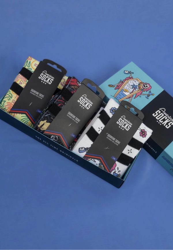 American Socks - Aloha Socks - Giftbox For Cheap