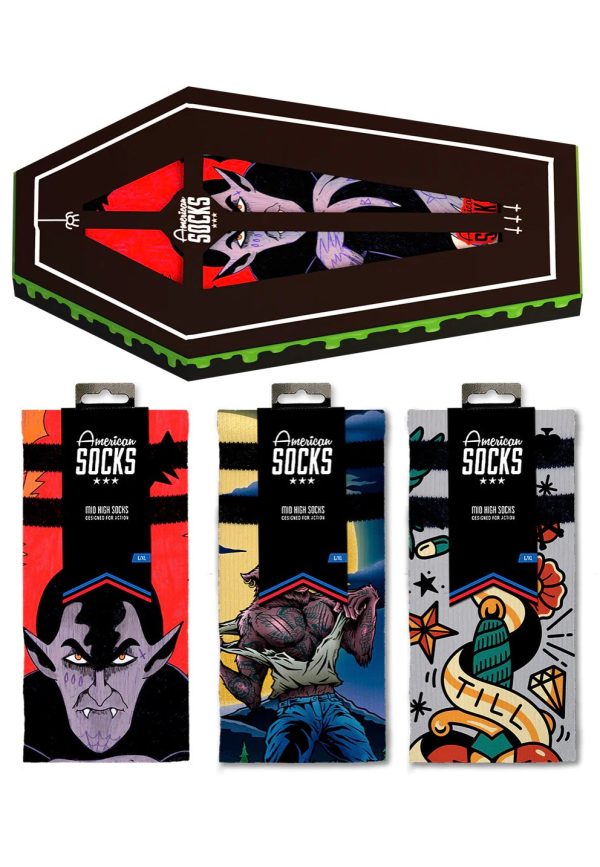 American Socks - Coffin Socks - Giftbox Online