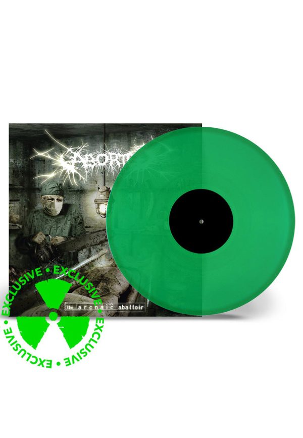 Aborted - The Archaic Abattoir Transparent Green - Colored Vinyl on Sale