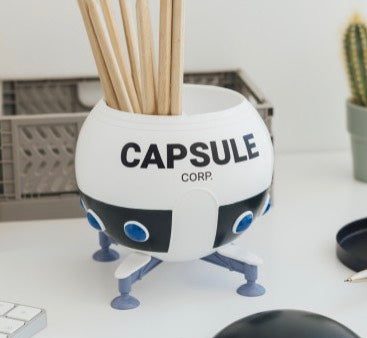 Dragon Ball - Spaceship Capsule Corp - Pen Holder Hot on Sale