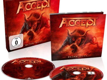 Accept - Blind Rage - Digipak CD + DVD Hot on Sale