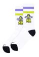 American Socks - Believe Mid High White - Socks Supply