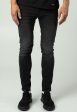 Only & Sons - Warp Skinny Jogg Washed Black - Jeans Online now