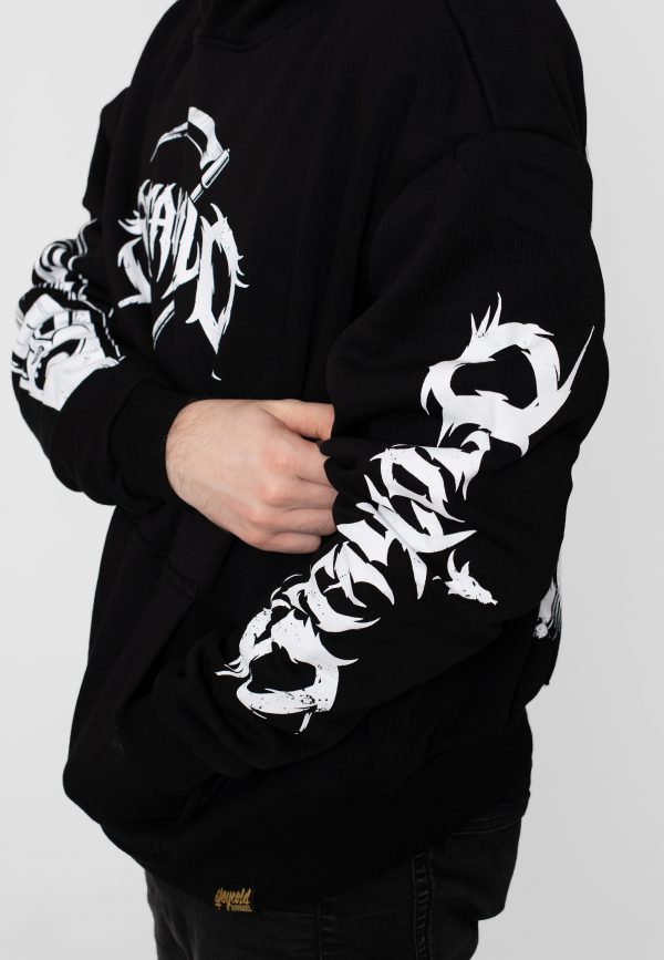 Stay Cold Apparel - Be Mine Oversized Black - Hoodie Online now