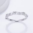 15 Stone Marquise and Round Diamond Gold Band | 0.826 ct Online