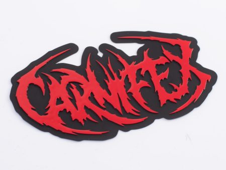 Carnifex - Logo 3D Silicone Fluid Multilevel - Patch For Discount