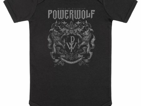 Powerwolf - Crest Babygrow - Bodysuit Hot on Sale