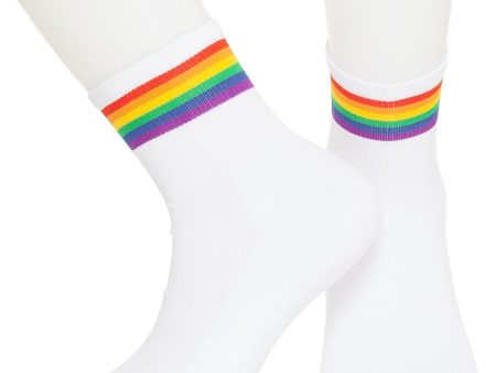 American Socks - Rainbow Pride Ankle High - Socks Online now