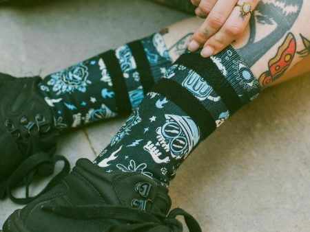 American Socks - Dopamine Mid High Black - Socks Online now