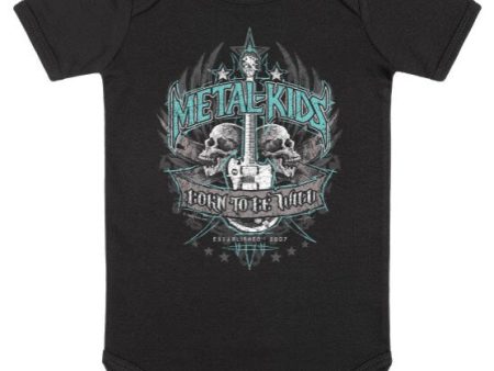 Metal Kids - Born To Be Wild Babygrow - Bodysuit Cheap